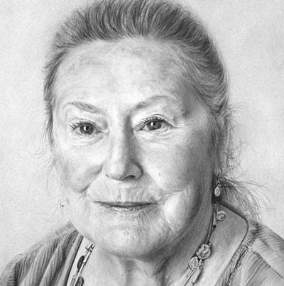 portret kresba portretu (3).jpg :: Umělecký ateliér