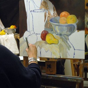 Course of Water Mixable Oil Paints for Beginners (10:00 - 17:00), 1900 CZK